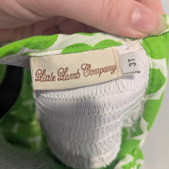 Hand Smocked Tinkerbell Dress - Picture 7 of 7